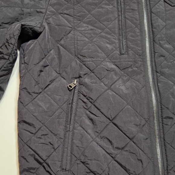 Levi's Men's Black Diamond Quilted Bomber Jacket New Size XXL - Picture 3 of 7